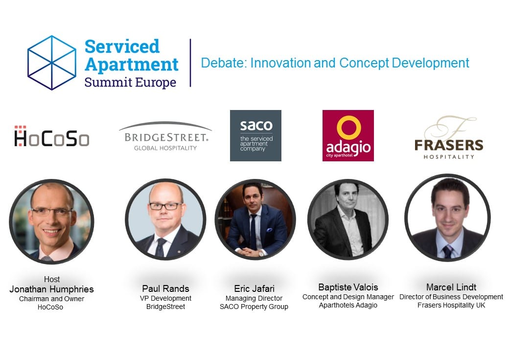 serviced apartment summit - Innovation and concept development